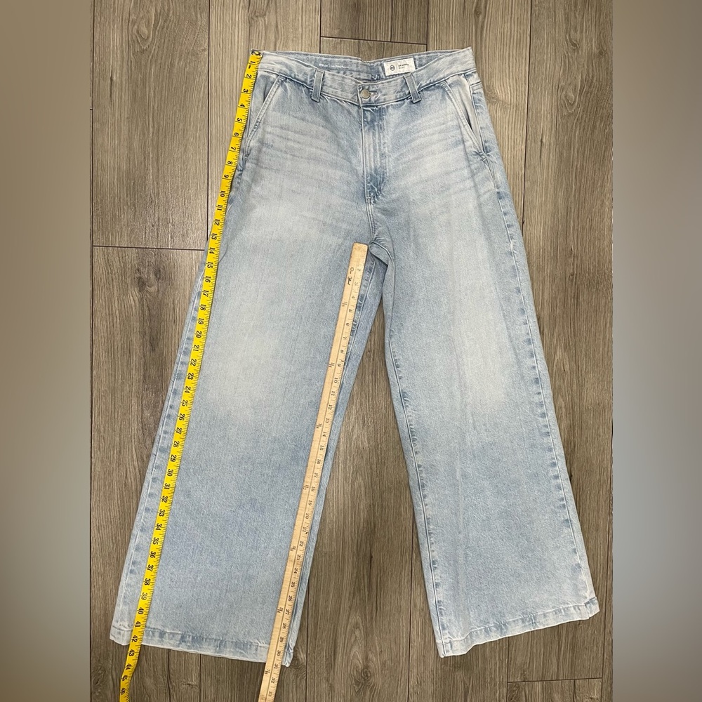NWOT AG Stella Low‎ Slung Palazzo Jeans in Idol Wash Size 29 - Picture 5 of 11